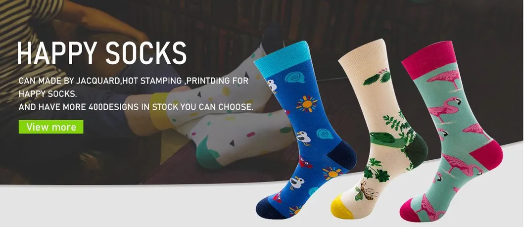 Xianghui Happy Socks Mens Womens Unisex Fashion Novelty Crew Socks