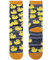 Xianghui Novelty Mens Funny Jacquard Yellow Duck Animal Cotton Crew Socks