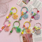 Xianghui Quality Custom Design Fashion Flower Sahpe Both Sides Acrylic Keychain