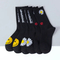 Xianghui Women's Socks Korea Funny Long Black Cool Socks