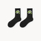 Xianghui Bright Color with Letter Cotton Breathable Crew Unisex Fashion Sport Socks