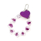 Xianghui Fashion Beautiful Love Bracelet Pendant Design Acrylic Keychain