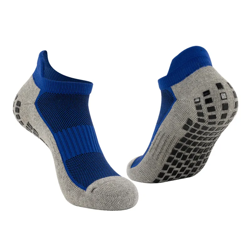 Xianghui Short Yoga Socks for Men and Women with Black Rubber Soles Non-Slip