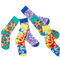 Xianghui Spring Autumn Trendy Children's Baby Thin Cotton Princess Socks
