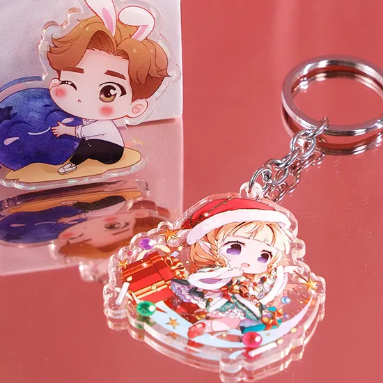Key Holder Acrylic Creative Pendant Decoration 2024