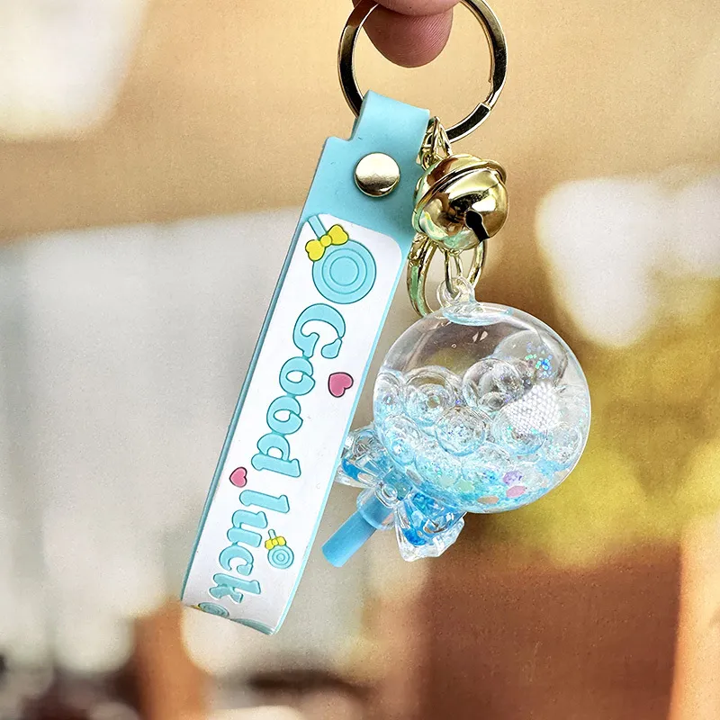Xianghui Beautiful Colorful Sweet Accessories Candy Style Custom Acrylic Keychain