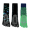 Xianghui Wholesale Women Non-Slip Crew Cotton Professional Pilates Toe Yoga Sports Socks