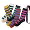 Xianghui Custom Fashion Cotton Women Slouch Socks Women's Stripe Socks