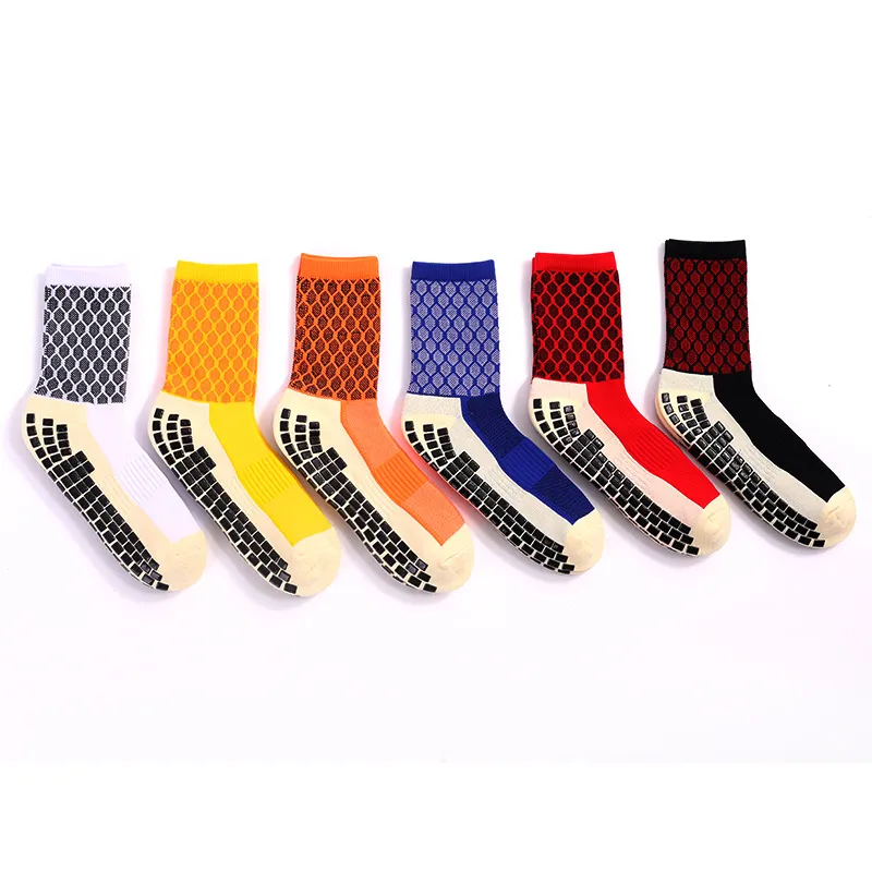 Hot Selling Breathable High Quality Logo Compression Football Grip Socks