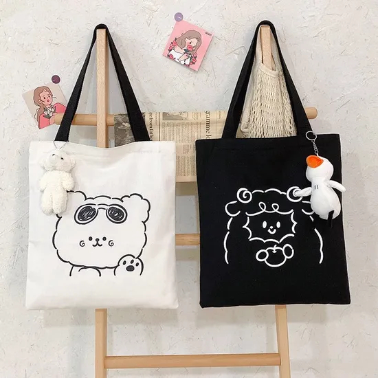 Custom Printed Canvas Tote Bags Organic Recycled Cotton Linen Tote Bag Cotton Muslin Plain Shopping Bags