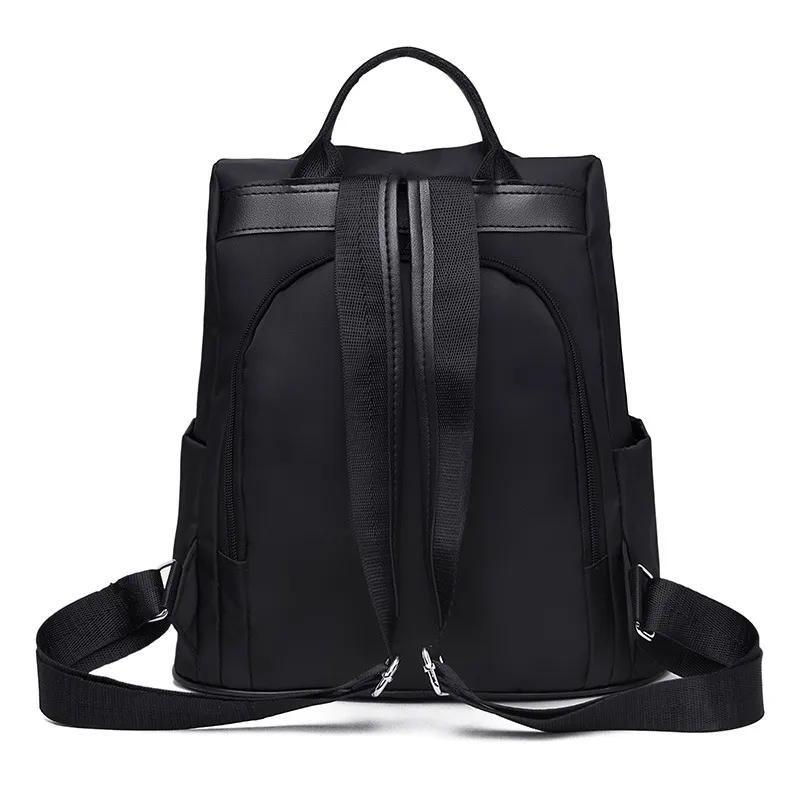 Xianghui New Wave Korean Joker Shoulder Slung Fashion Soft Leather Backpack
