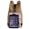 Xianghui Backpack Canvas Sports Drawstring Bucket Bag Travel Backpack