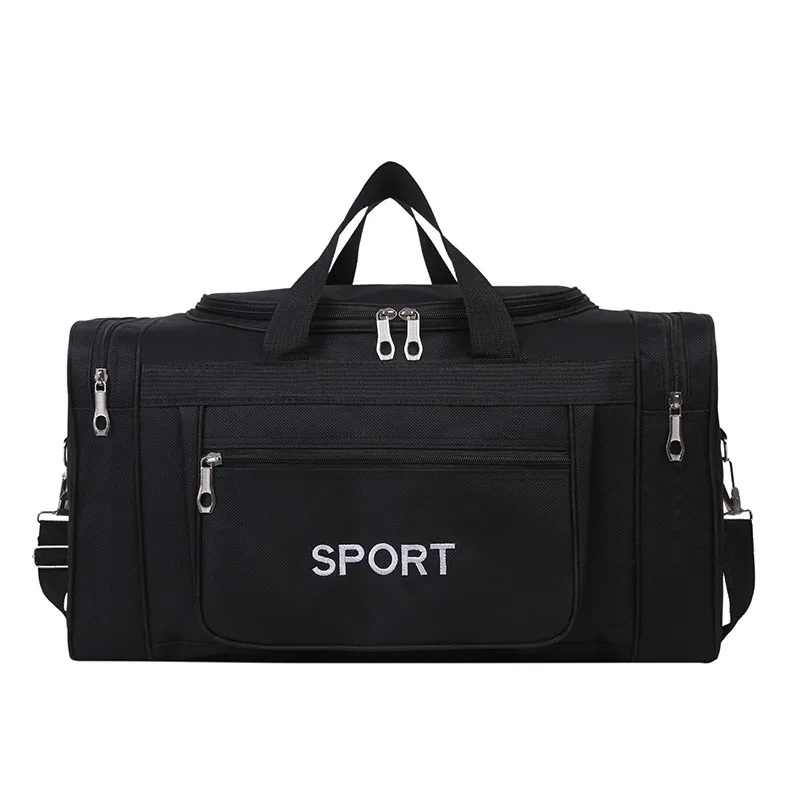 Xianghui Fitness Bag Oxford Cloth Splash-Proof Printed Logo Travel Bag