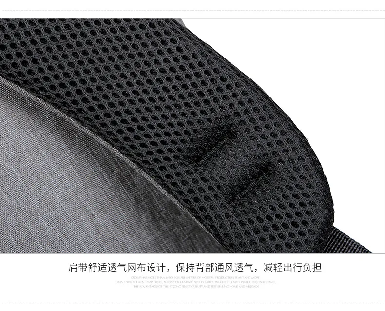 Xianghui Wholesale Lightweight Travel USB Charging Backpack Laptop Bag