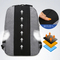 Xianghui Anti-Theft Schoolbag Leisure School Leather Backpack for Men