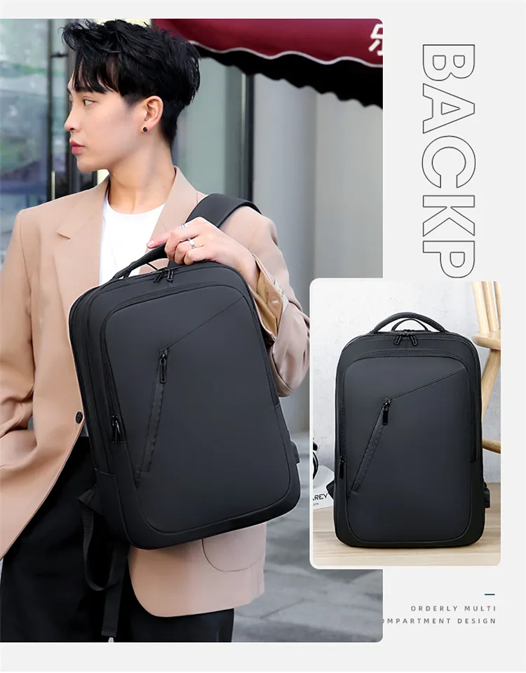 Xianghui School Travel Anti-Theft Business Leisure Computer Waterproof Backpack
