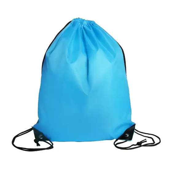 Xianghui Custom Promotional Polyester Drawstring Bag Bunched Pocket Nylon Bag