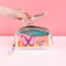 Xianghui OEM Transparent Make up Case Clear Window Cosmetic Bag Waterproof Travel Beauty Makeup Bag