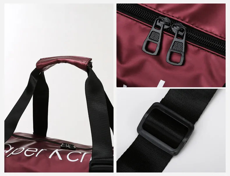 Xianghui Customized Logo Duffle Waterproof Dry Sport Gym Travel Nylon Sports Bags