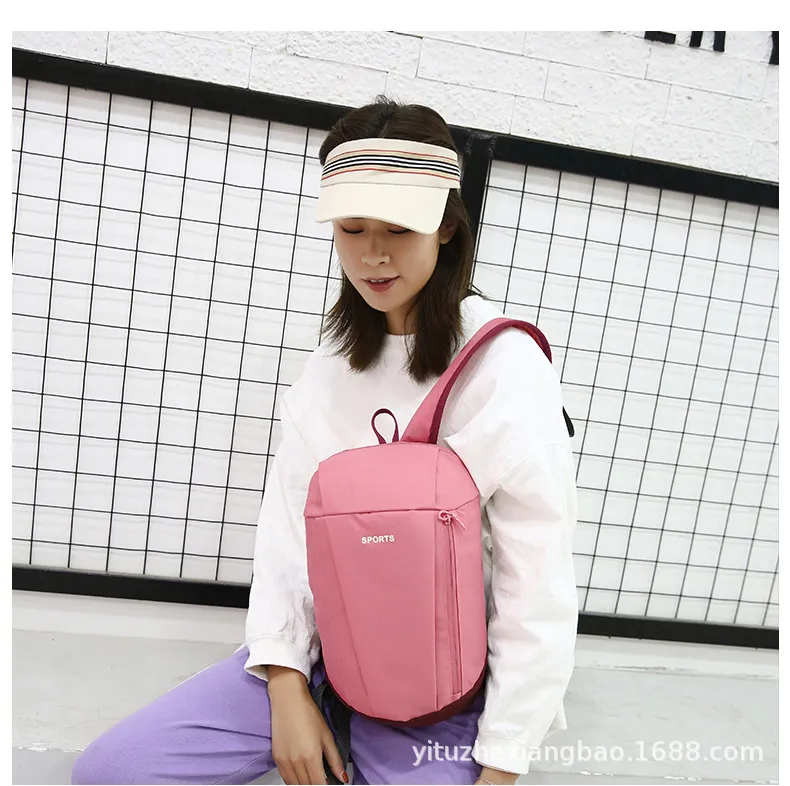 Xianghui Factory Wholesale Backpack Outdoor Sports Bag Casual Unisex Travel Small Backpack Trendy Custom Logo