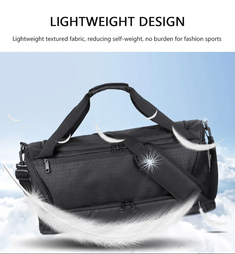 Xianghui Custom Logo Gym Bag Waterproof Travel Bags Sports Duffel Bag