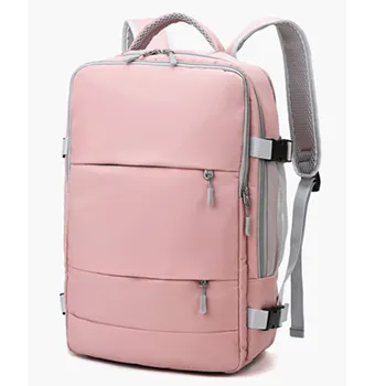 Factory Wholesale Sport Style Smart Backpack Waterproof Laptop Bag for Men Women Business School Travel Zipper Closure Gym Use