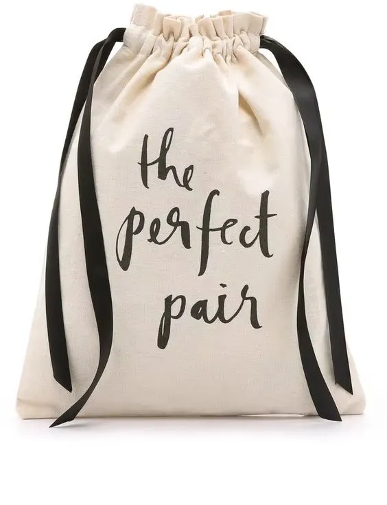 Xianghui Cotton Drawstring Bags Canvas Drawstring Dust Bag with Logo