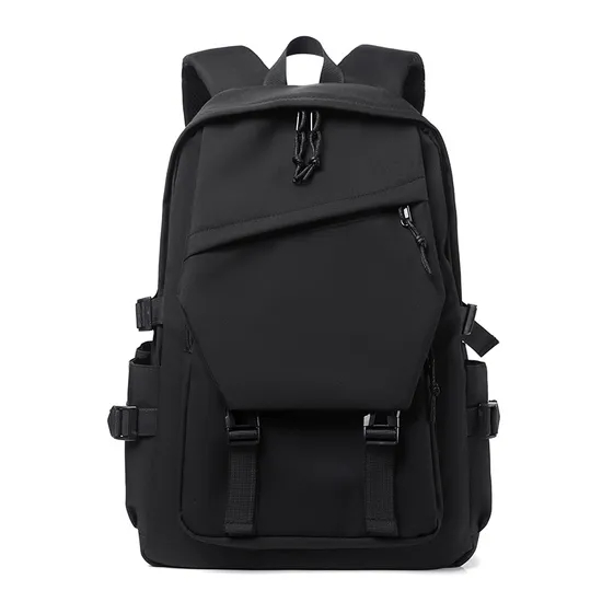 Xianghui Can Made New Load Reduction Schoolbag Male and Female College Students Large Capacity Polyester Backpack