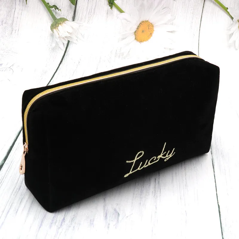 Xianghui OEM Custom Beauty Makeup Bag Zipper Closure Travel Professional Makeup Cosmetic Bag