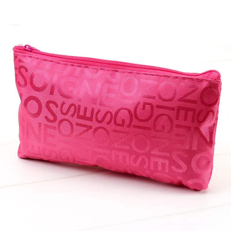 Xianghui Cute Pattern Women's Stripes Gift Toiletries Bag Makeup Cosmetic Bags Cheap Custom