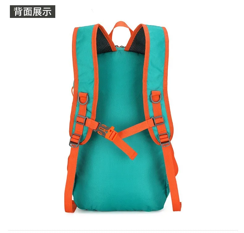 Xianghui Outdoor Sports Bag Foldable Backpack Waterproof Lightweight Hiking Bag Large Capacity Cycling Backpack