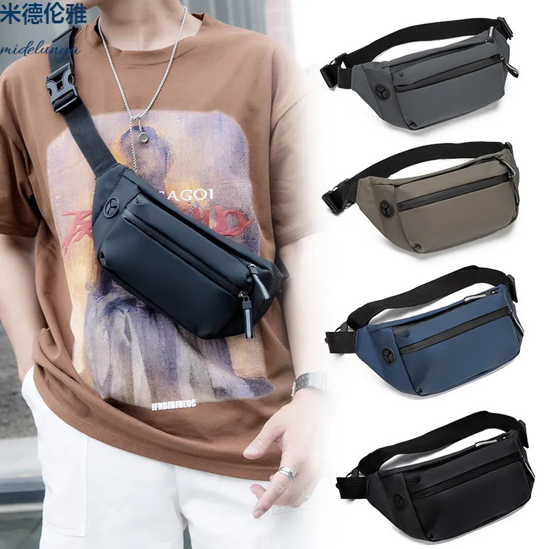 Xianghui Custom Single Shoulder Bag Mini Crossbody Chest Bags Promotional Waist Men Women Phone Messenger Bag