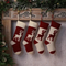 Xianghui New Elk Christmas Gift Bag Knitted Wool Candy Bag Christmas Decorations Terry Reindeer Hanging Socks