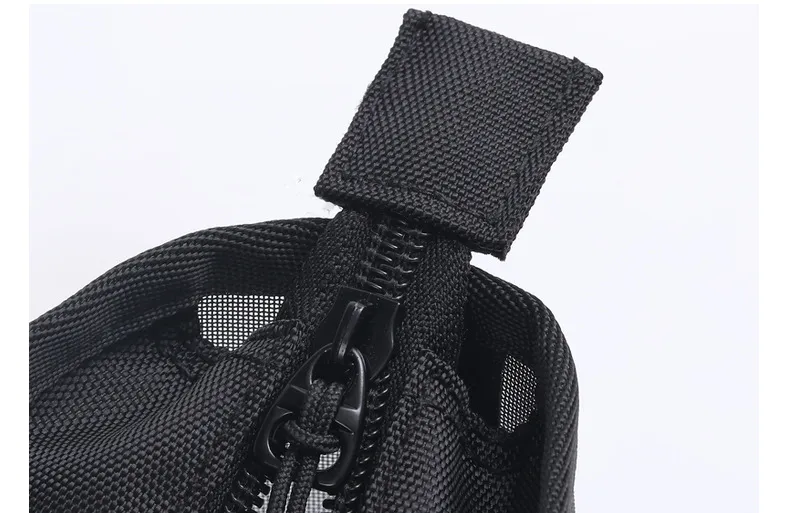 Xianghui Wholesale New High Capacity Black Small Mesh Cosmetic Bag
