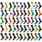 Xianghui Carton Men Unisex Happy Custom Logo Jacquard Funny Women Crew Socks