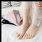 Xianghui Ice Silk Ultra Thin Hollowed-out Mesh Cross Strap Five Finger Invisible Yoga Socks