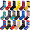 Xianghui Custom Fashion Cotton Women Slouch Socks Women's Stripe Socks
