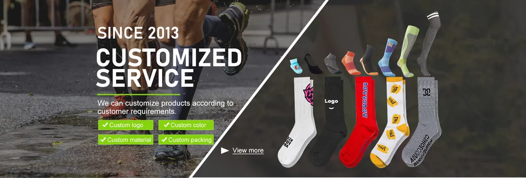 Xianghui Wholesale Can Custom Logo Printing Cotton Print Men Unisex Socks