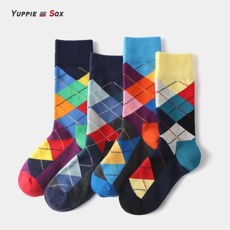 Xianghui Custom Fashion Cotton Women Slouch Socks Women's Stripe Socks