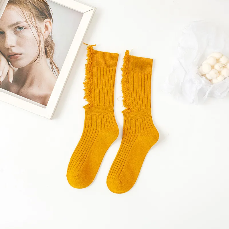 Xianghui New Set Summer Fashion Breathable Colorful Girls Slouch Socks
