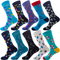 Xianghui Unisex Custom Logo Packaging Happy Socks Men Colorful Socks