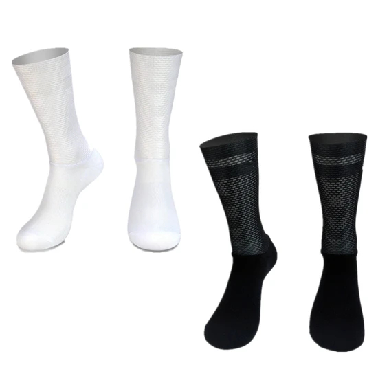 Xianghui Can Custom Logo Anti Slip Silicone Cycling Bicycle Sport Running Socks
