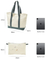Xianghui Custom Cotton Tote Bags Set Custom Hand Bags
