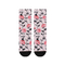Xianghui Beautiful Quality Fabric 3D Printed Sports Custom Patterns Socks