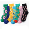Xianghui Women's Funny Cotton Sweet Food Colorful Birthday Gift Socks