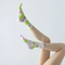 Xianghui Multi-Colored Tie Dye PVC Non-Slip Pilates Toe Sports Yoga Socks