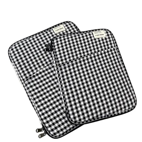 Xianghui Computer Bag Customized Check Pattern Laptop Sleeve Bag