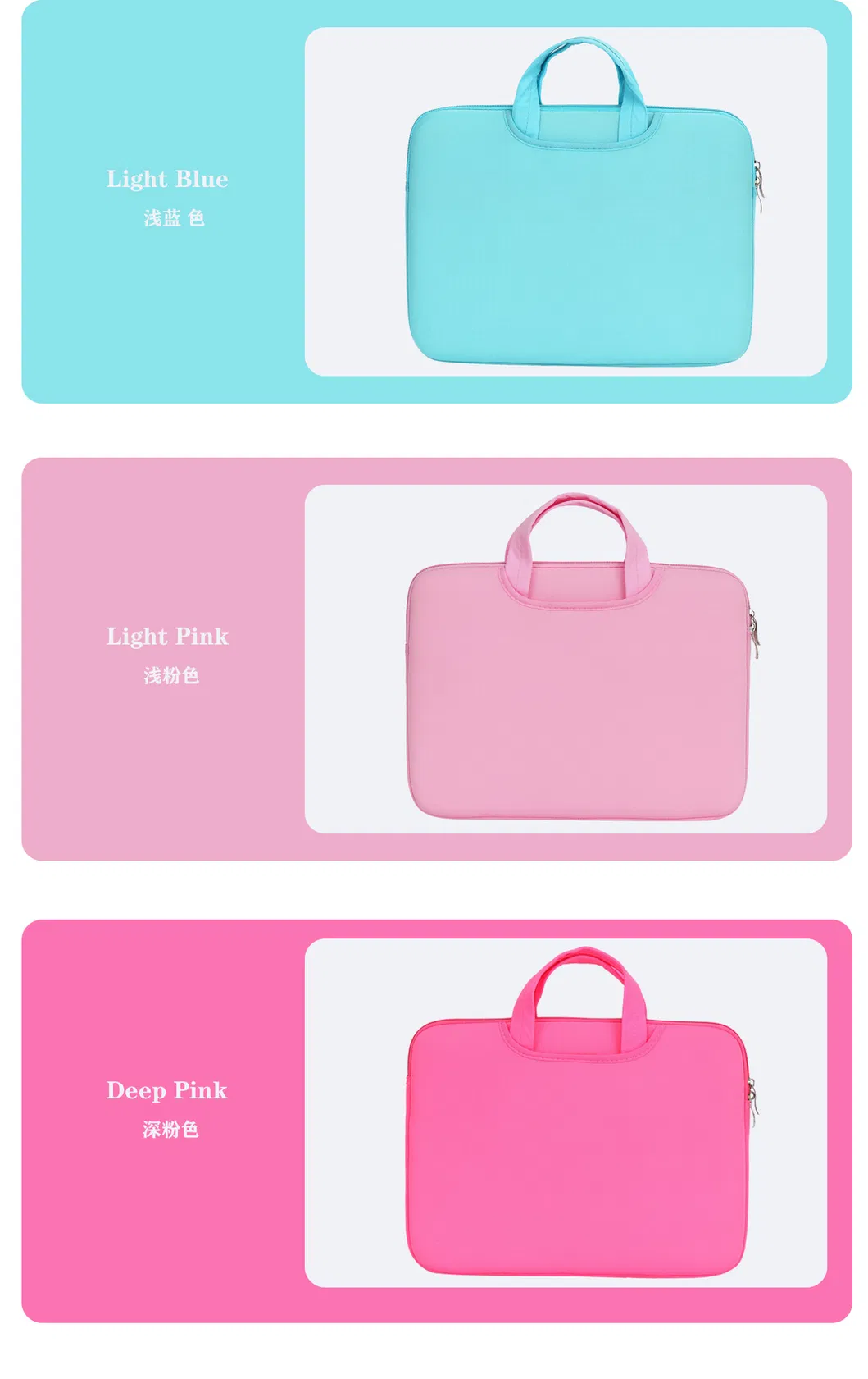 Xianghui Multiple Layer Thickening Handle Office Bags Laptop Bags