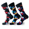 Xianghui Happy Socks Mens Womens Unisex Fashion Novelty Crew Socks