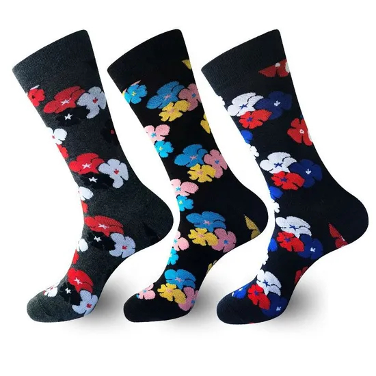Xianghui Happy Socks Mens Womens Unisex Fashion Novelty Crew Socks